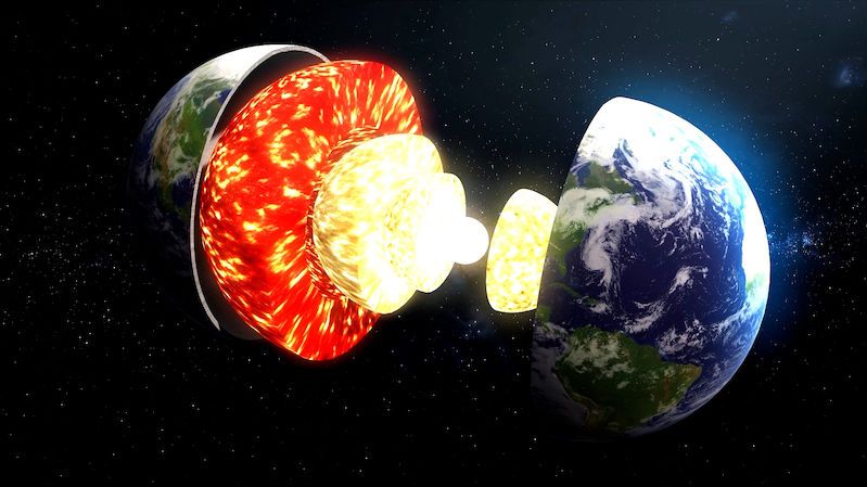 Zemské jádro se ochlazuje rychleji, než se předpokládalo